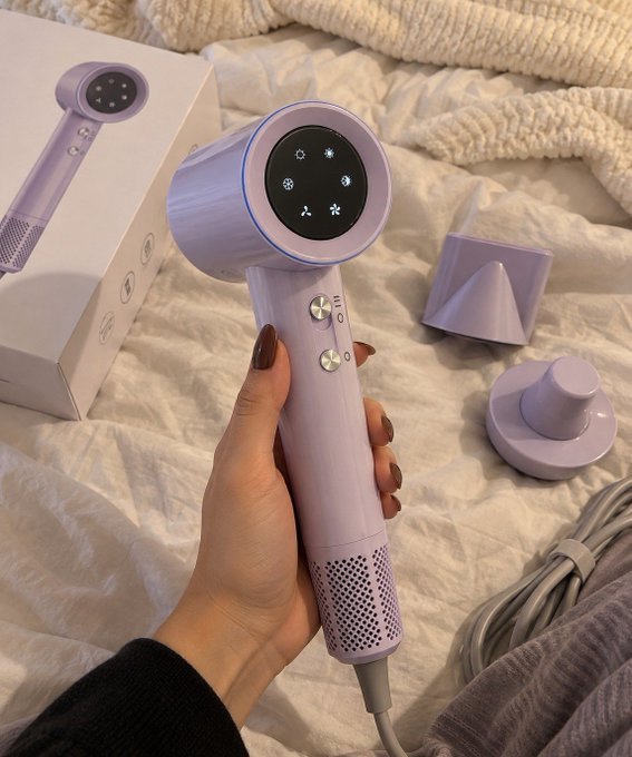 Secador De Cabelo Profissional Gokoco com Display Digital 127V