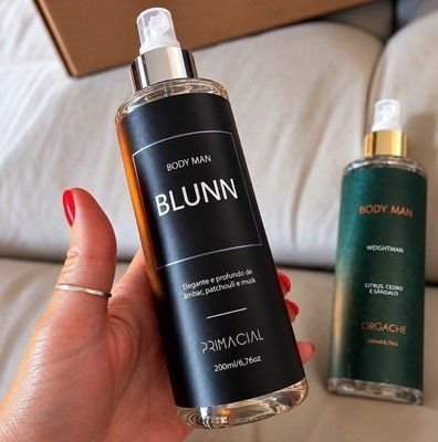 Body Splash Masculino Blunn 200ml By Primacial