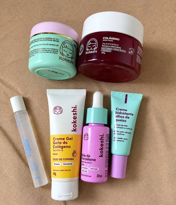 Kit Skincare Rejuvenescimento Completo Kokeshi