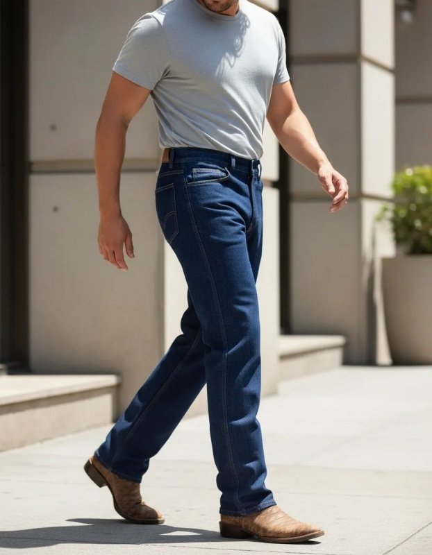 Calça Jeans Masculina Tradicional
