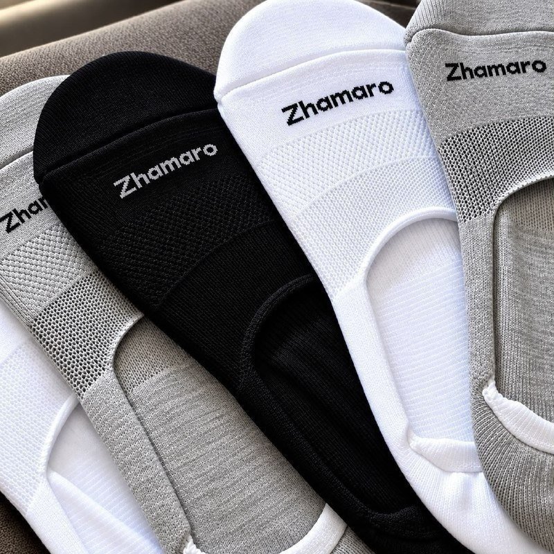 Kit 10 Pares Meias Zhamaro Algodão Sapatilha Invisível