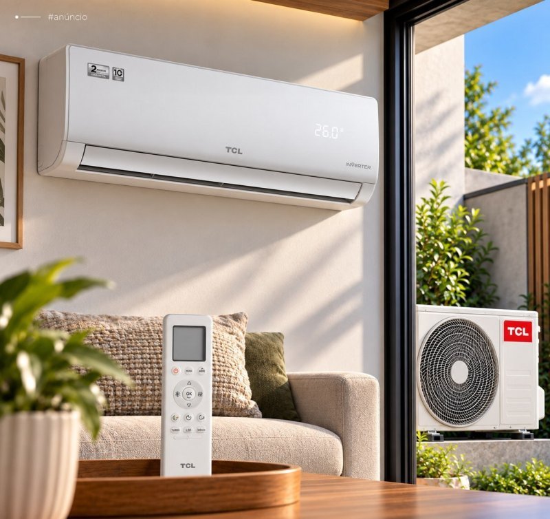 TCL Ar Condicionado Split Inverter TCL 34.000 Btus Elite Quente e Frio 220 Volts (TAC-34CHSG2-INV)