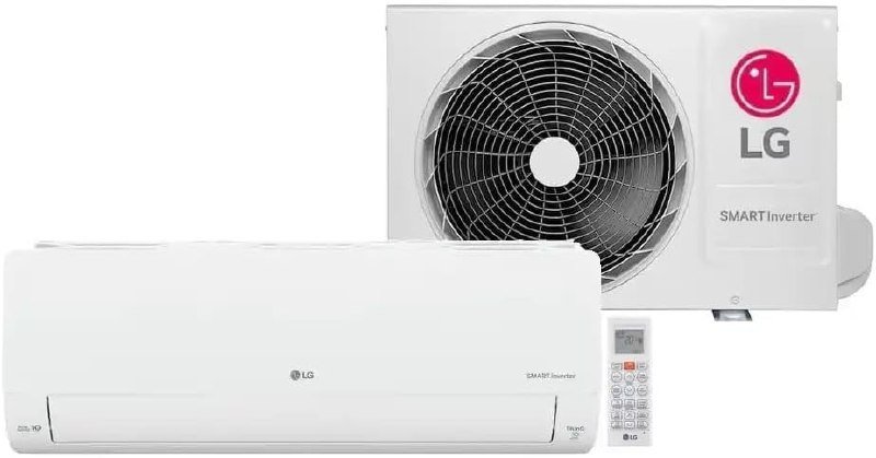 Ar Condicionado Split HW LG AI Smart Inverter Voice 12000 BTUs Frio 220V (S3-Q12JA31E)
