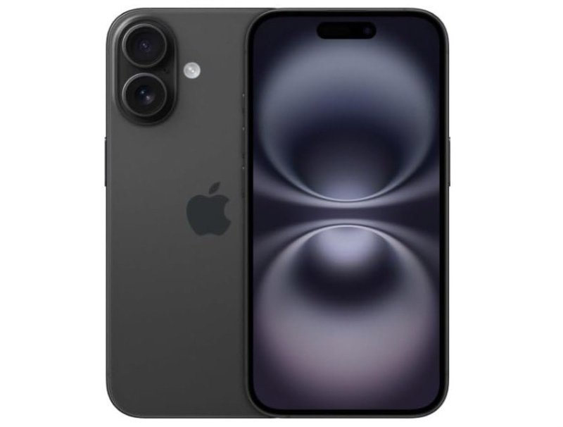 Apple iPhone 16 (128 GB) – Preto