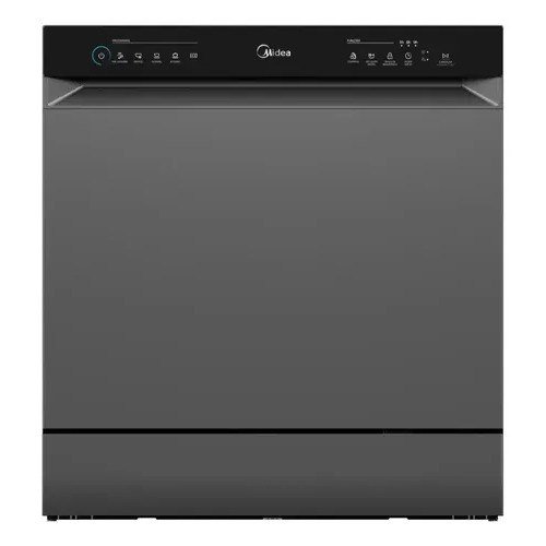 Lava Louças 8 Serviços Cinza Touch Plus Midea
