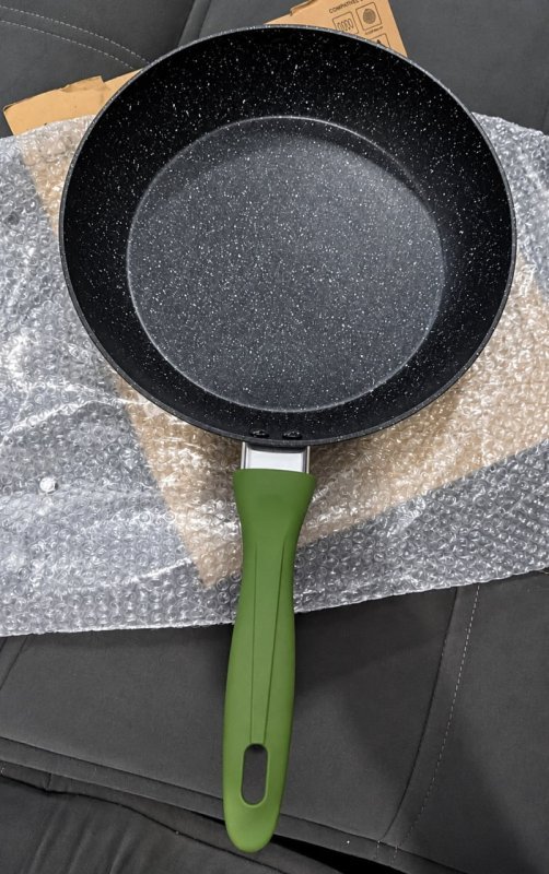 Frigideira Antiaderente Alumínio Haushop Tamanho Grande 24cm