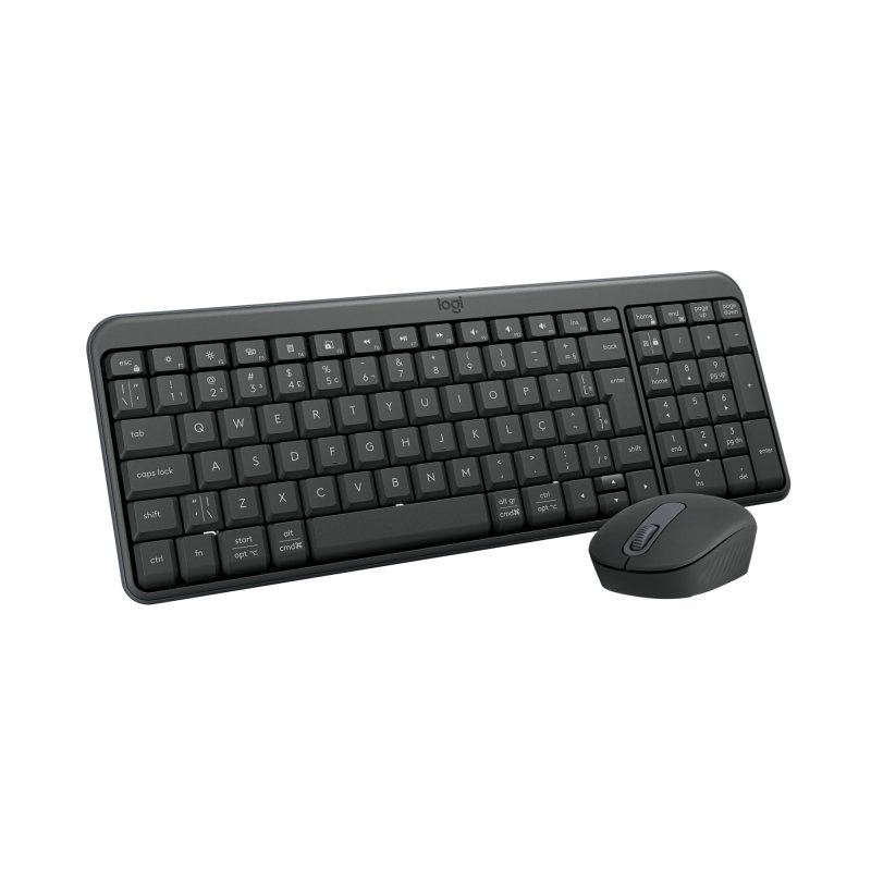 Combo Teclado e Mouse Sem Fio Logitech MK250 Bluetooth