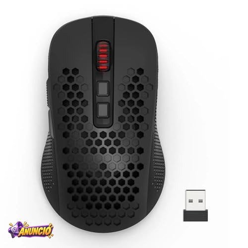 Mouse Gamer Redragon Hana RGB Preto Sensor PAW3104 7200 DPI