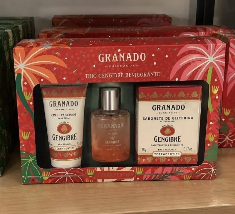 Granado Kit, Terrapeutics, Trio Gengibre Revigorante