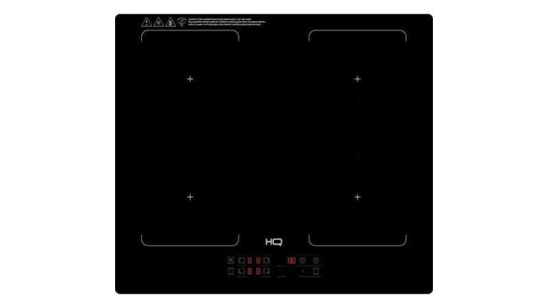 Cooktop De Indução Embutir HQ 4 Bocas Painel Touch Free Zone Preto 7000W HQ-IDE7004FZ 220V