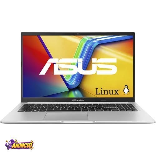 Notebook ASUS Vivobook 15 AMD Ryzen 7, 8GB, 512GB SSD, KeepOS/Linux, 15.6'' FHD, Cool Silver - M1502YA-NJ611