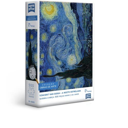 Toyster - Quebra-cabeça: Vincent Van Gogh: A Noite Estrelada - 500 peças nano - Game Office