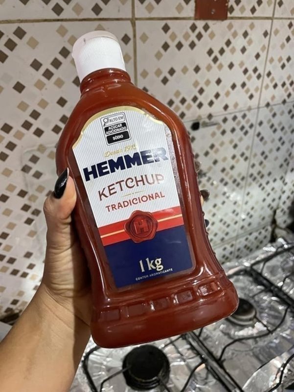 Hemmer Ketchup Tradicional Bisnaga 1kg