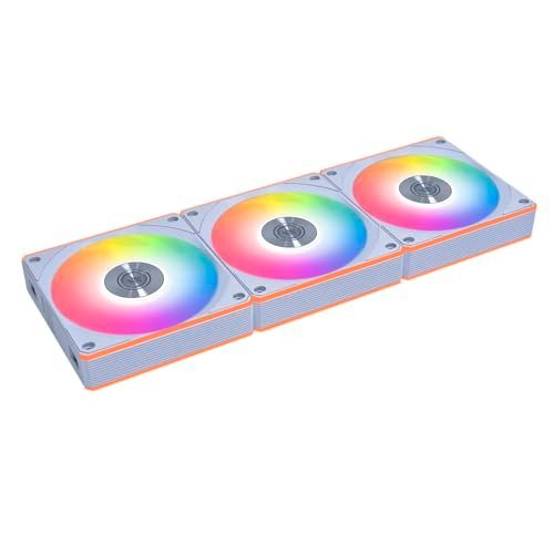 Kit 3 Fans Lian Li Uni Fan CL Wireless ARGB Branco 120 mm 12CL1W3W