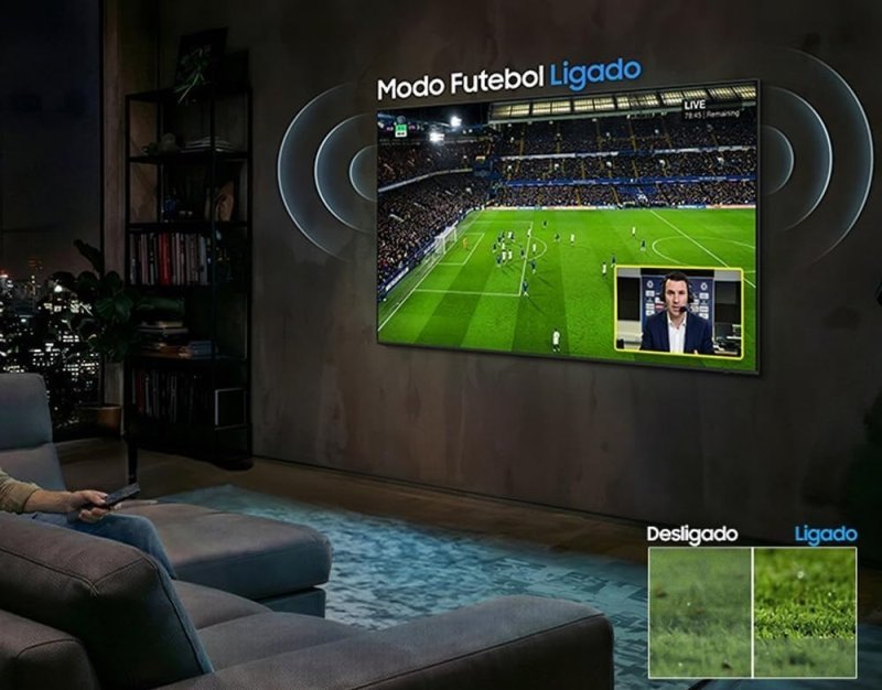 Smart TV Samsung Crystal UHD 4K 70" U8000H + Frete Grátis