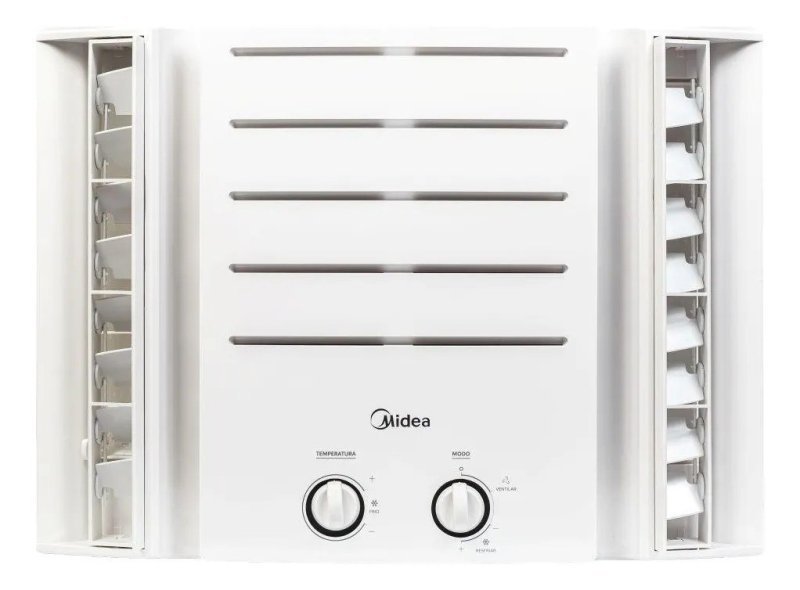 Ar Condicionado Janela Mecânico Midea 7500 Btus Frio 127v Branco 110v