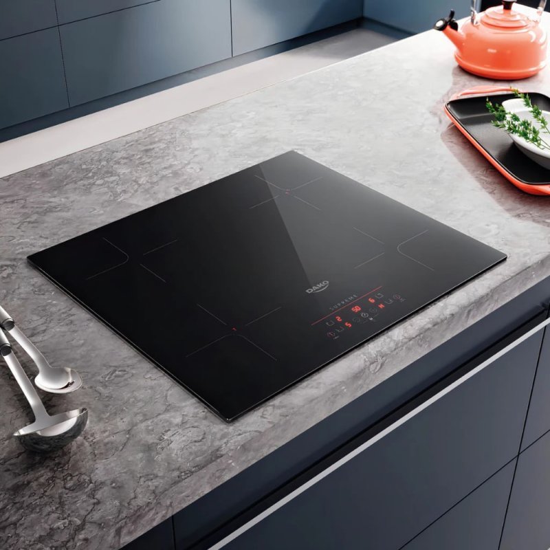 Cooktop De Indução 4 Bocas Dako Supreme Preto 220v