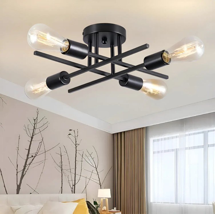 Luminária Lustre Teto Moderno Pendente Para Sala Sala Jantar + Frete Grátis