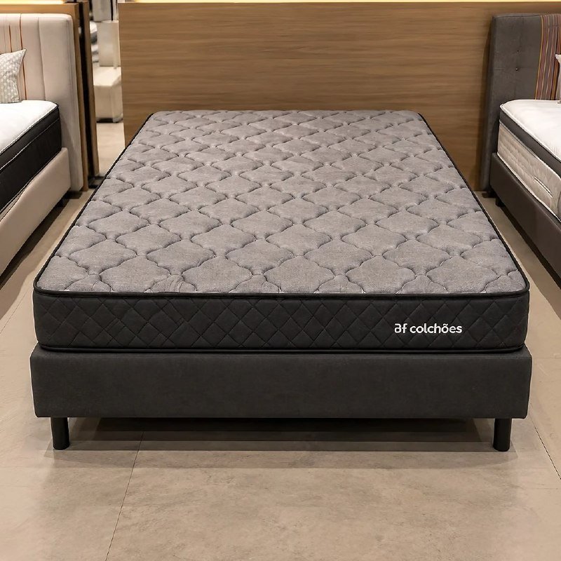 Colchão King Ortopédico Espuma D45 Extra Firme 17x193x203cm BF Colchões