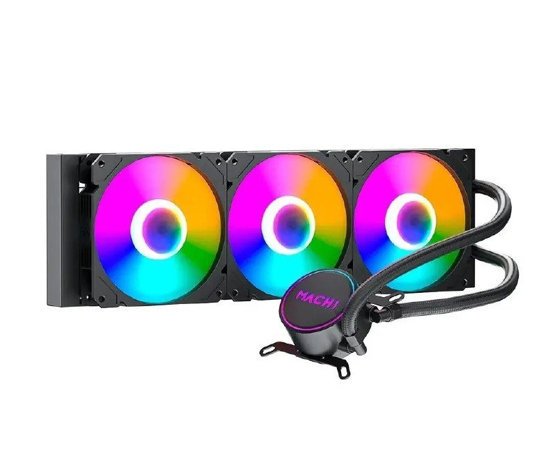 Water Cooler Mach1 Logic GK360 RGB 360mm Preto