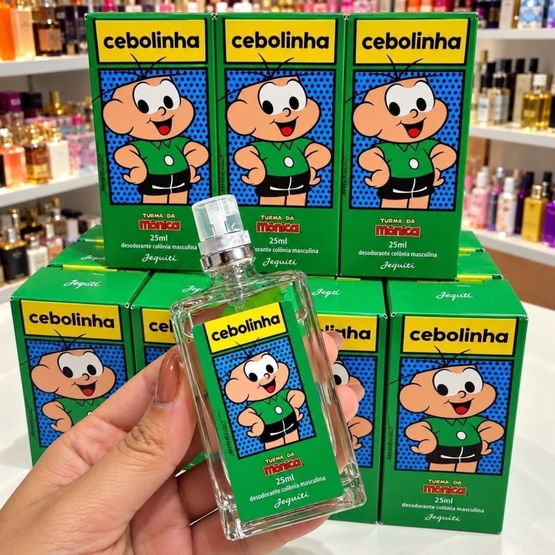 Perfume Cebolinha 25ml Edição Limitada Jequiti