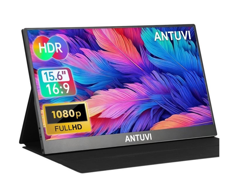 Monitor Portátil ANTUVI 15.6" IPS 1080P