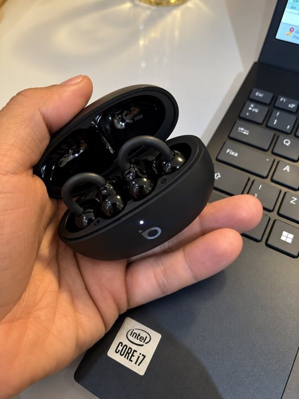 Basike Fone de Ouvido Sem Fio Ear-Clip Ba-FON349 Bluetooth 6.0