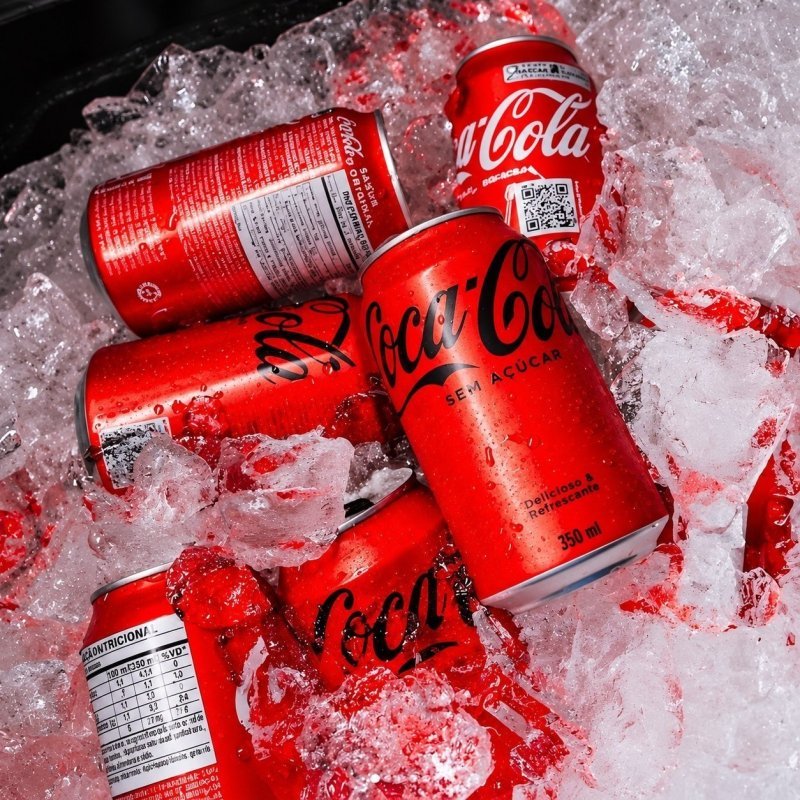 Pack de Coca-Cola sem Açúcar 350Ml 6 unidades + Frete Grátis