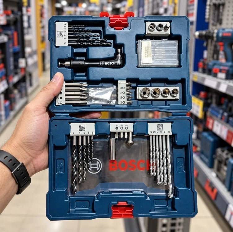 Kit de Pontas e Brocas Bosch V-Line 41 pçs + Frete Grátis