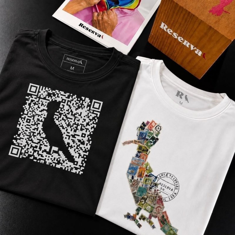 Kit com 2 Camisetas Estampa Algodão Pica-pau Reserva + Frete Grátis