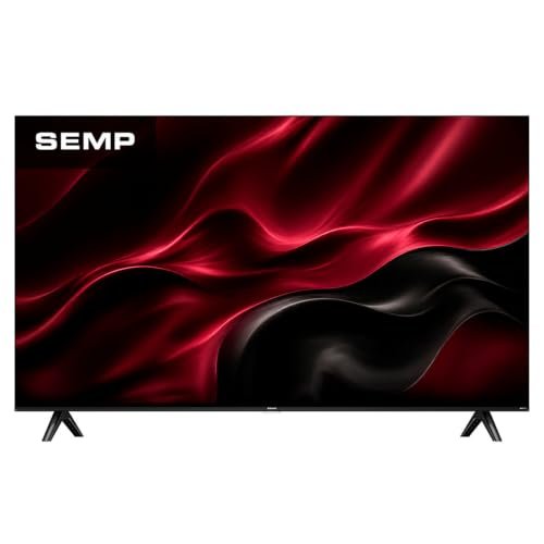 Smart TV Semp 43 Polegadas LED Full HD S42R Roku TV Wi-Fi Dolby Audio Brilho até 240 Nits 43S42R