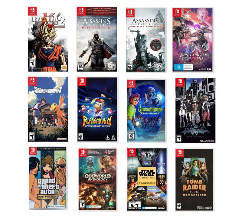 Jogos para Nintendo Switch em Promoção