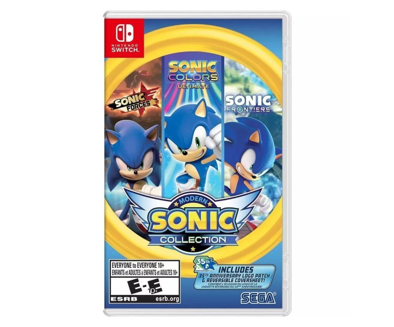 Modern Sonic Collection Switch Mídia Física