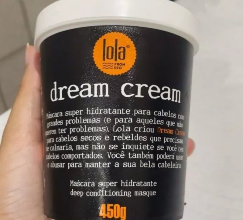 Dream Cream Máscara de Hidratação 450g - Lola Cosmetics