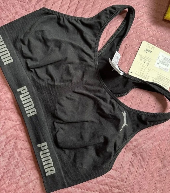 Top Puma Original Feminino Alta Sustentação Academia Fitness