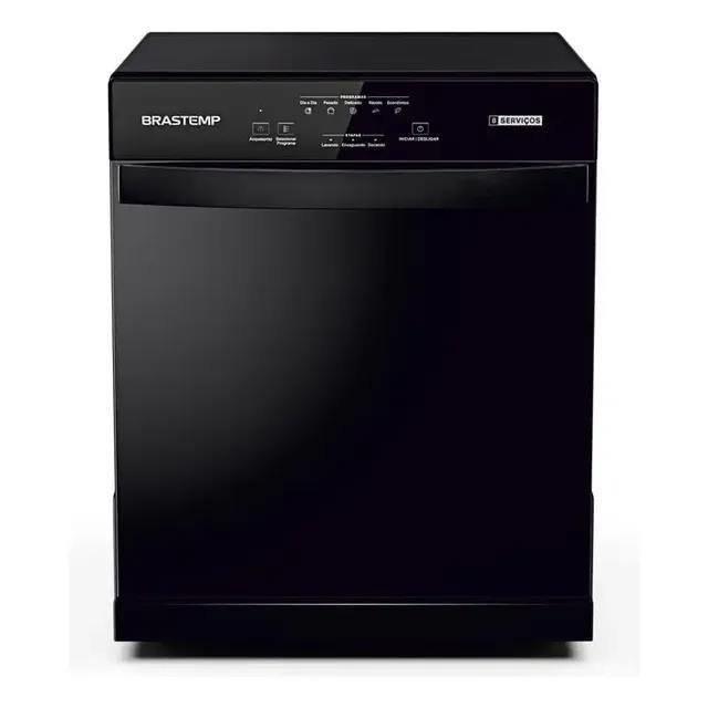 Lava Louças Brastemp 8 Serviços Preta - BLF08AE Preto