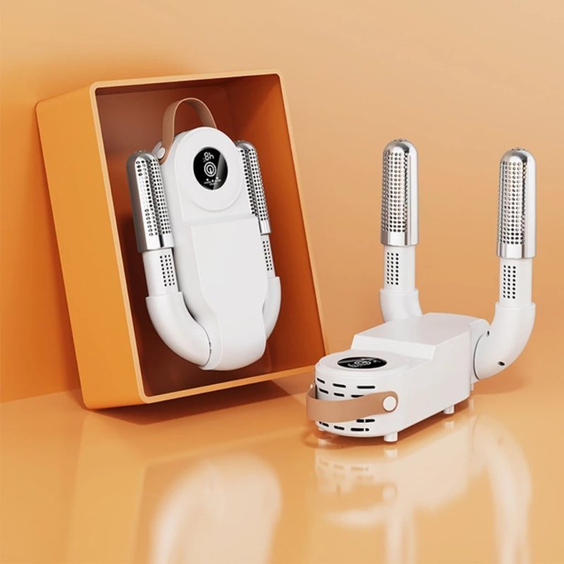 Secador de Sapatos Inteligente Dobrável para Tênis Elimina Umidade e Mau Odor