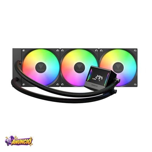 Water Cooler 360mm Gamdias Chione E4-360 Preto ARGB V2 Intel LGA2066 AMD AM5