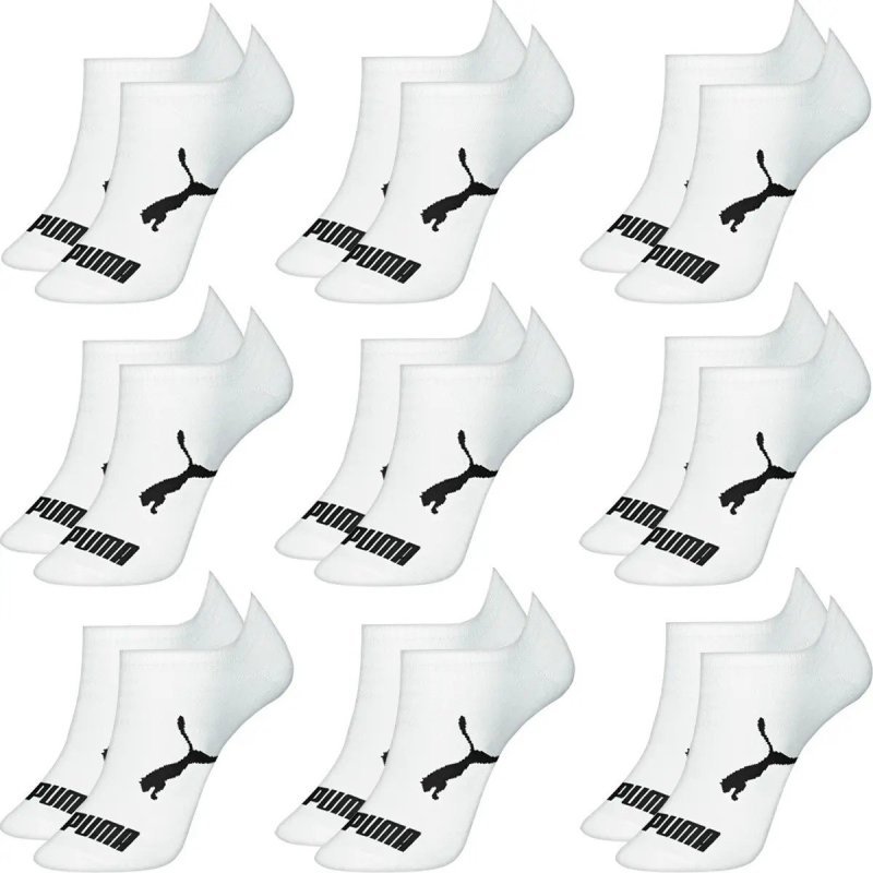 Kit 9 Pares Meias Puma Sapatilha Cano Curto Baixo Original