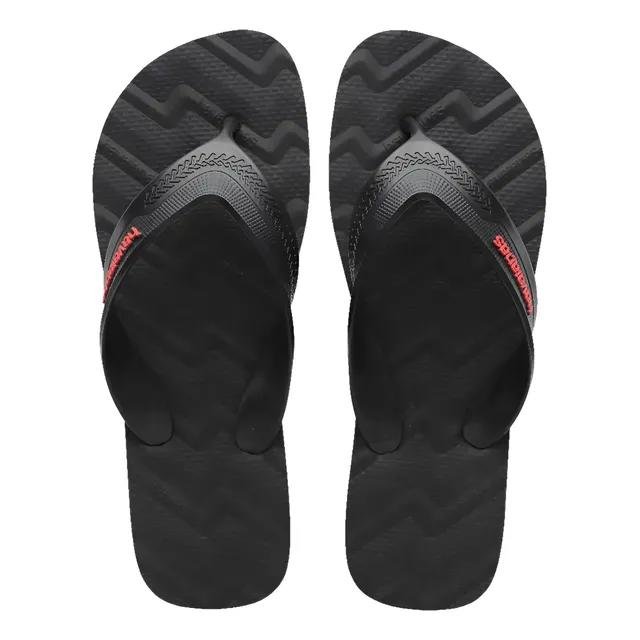 Chinelo Havaianas Masculino Track Waves Lançamento Preto