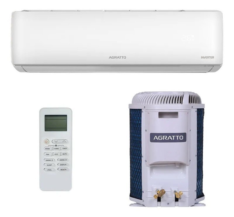 Ar Split Agratto Zen 9.000 Btus Frio Inverter 220v Branco