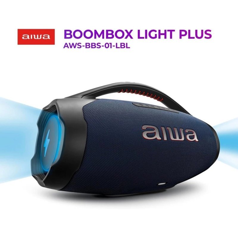 Caixa de som Portátil BT Aiwa boombox