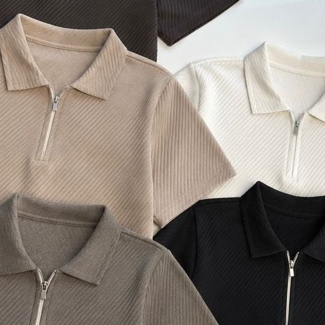 KIT COM DUAS POLOS COM ZÍPER