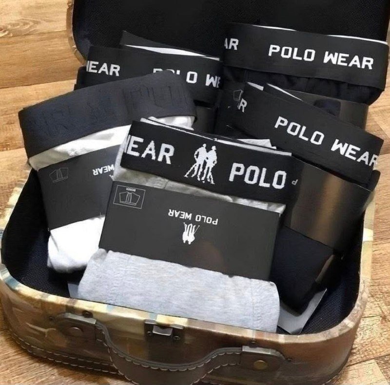 KIT COM DEZ CUECAS POLO