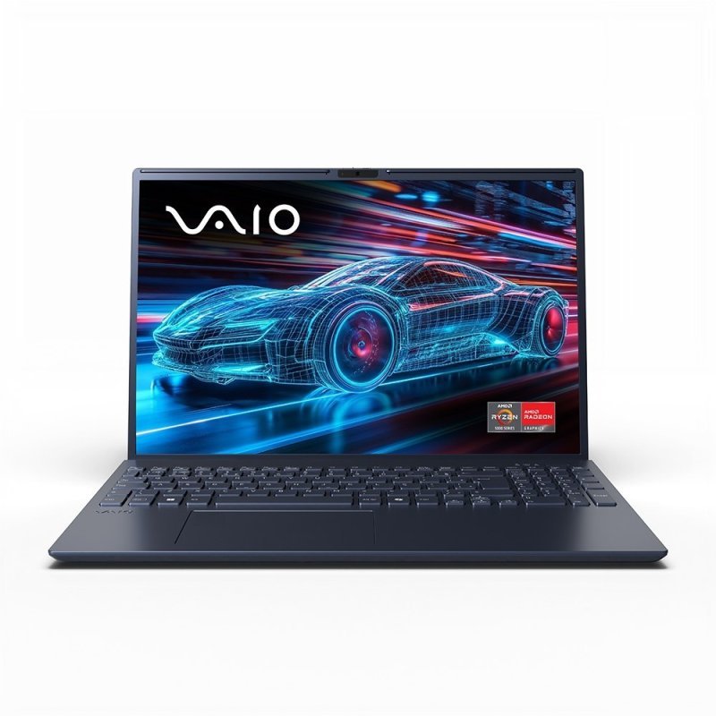 Notebook VAIO FE16 AMD Ryzen 5 - 5625U Linux 16GB RAM 512GB SSD 16" IPS WUXGA - Cinza Grafite
