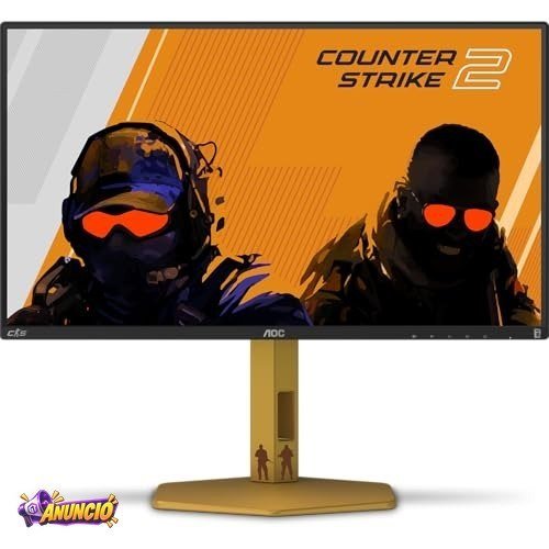 Monitor Gamer AOC AGON CS2 25" 310Hz 0.3ms HDR400 IPS Base Ajustável CS25G