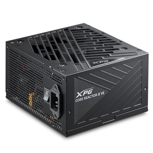Fonte XPG Core Reactor II VE 850W Fonte de Alimentação ATX – Certificação Gold 80 PLUS e Cybenetics