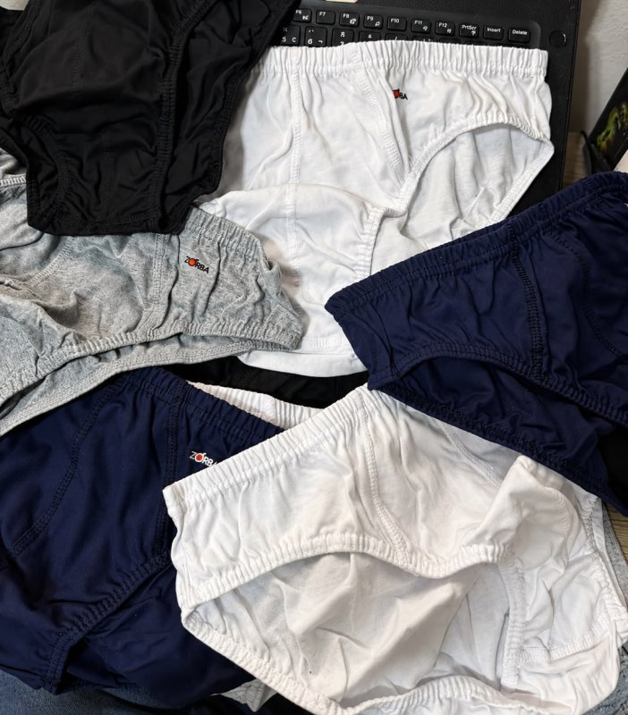 Kit 10 Cuecas Zorba Slip Algodão