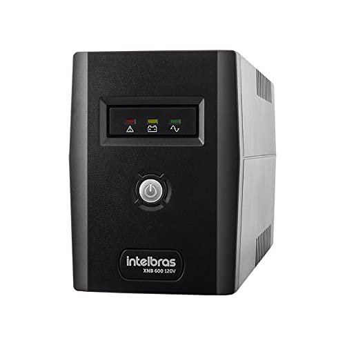 Nobreak Interactive, Intelbras XNB 600 120V, Preto