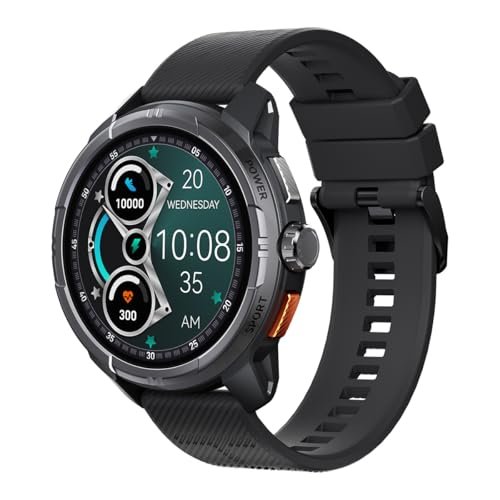 HAYLOU Solar Ultra Smartwatch para Mulheres e Homens, Preto